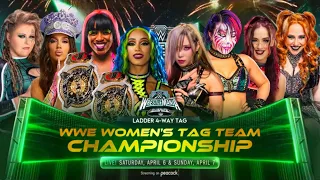 WWE 2K24 WRESTLEMANIA 40 FATAL 4-WAY TAG LADDER MATCH - WWE WOMEN’S TAG TEAM CHAMPIONSHIP