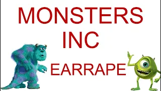 1hour Monsters inc theme EARRAPE (bass boosted)