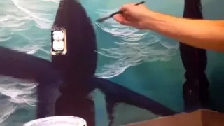 How To Paint Ocean Water pt 1 of 2