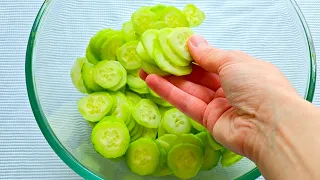 Eat this cucumber salad for dinner and the fat will burn! Minus 10 kg per month!