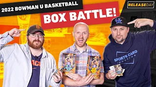 WE GOT A CASE HIT! 🔥 2022 Bowman U Basketball BOX BATTLE! 👀