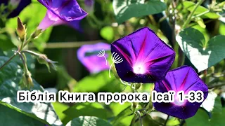 Аудіо Біблія українською мовою ❤️ Книга пророка Ісаї 1-33🌷#біблія