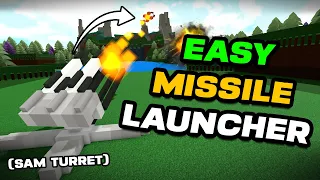 How to make an Easy Missile Launcher in Build a Boat for Treasure!