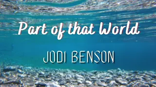 Jodi Benson - Part Of That World | The Little Mermaid (1989) | ( Lyrics )