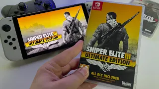 Sniper Elite 3 Ultimate Edition - REVIEW | Switch OLED handheld gameplay