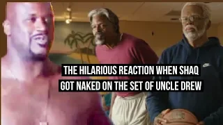 'Uncle Drew' Cast's Hilarious Reaction To Seeing Shaq's Butt