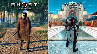 Assassin's Creed Mirage VS Ghost of Tsushima | which one is better?