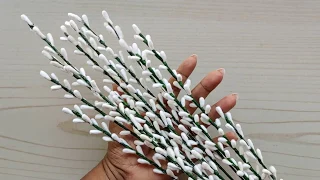 324 Cotton ear buds and broom stick Home Decor Ideas | DIY | Easy crafts | Yami Crafting