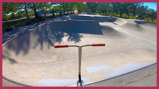 WORKING ON NEW SCOOTER TRICKS!