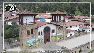 Plaza de armas de Chacas 2023