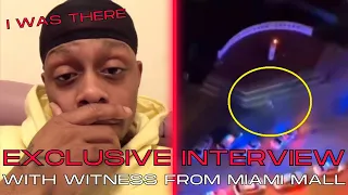 EXCLUSIVE INTERVIEW With Witness Of 10ft Aliens In Miami Mall | There's More Footage