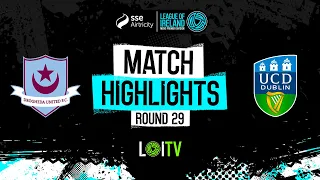 SSE Airtricity Men's Premier Division Round 29 | Drogheda United 3-0 UCD | Highlights