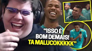 CASIMIRO REAGE: TROTE DA SELEÇÃO BRASILEIRA (DANILO E GABRIEL MAGALHÃES) | Cortes do Casimito