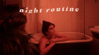 Simple, Relaxing Winter Night Routine