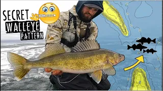 SECRET Ice Fishing Bite is on FIRE for BIG Walleyes!