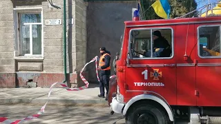 Пожежа на вулиці Січових Стрільців в Тернополі - 0352.ua