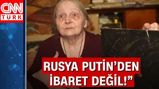 76 yaşındaki Rus ressam "işgale direnişin sembolü" haline geldi