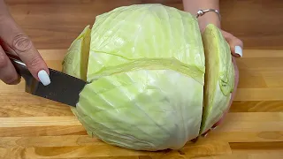 I have never eaten such delicious cabbage! It's so delicious that I cook it almost every day!