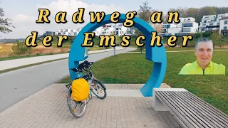 Radweg an der  Emscher