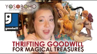 THRIFT SHOP WITH ME AT GOODWILL!  🧚🏻‍♂️ Looking for magical finds! 🧚🏻‍♂️