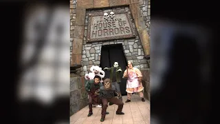 Universal's House of Horrors Maze Complete Walk-Through (No Actors) Universal Studios Hollywood