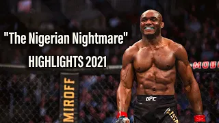 Kamaru Usman Highlights 2021 | The Nigerian Nightmare