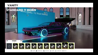 The crew 2 new WIDEBODY Delorean DMC- 12 costomization and review