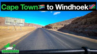 How to drive from Cape Town to Windhoek Namibia