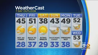 New York Weather: CBS2 11/13 Evening Forecast at 5PM