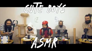 5 Cute Men ASMR (10 Microphones, 30 Triggers, Lots of Tingles)