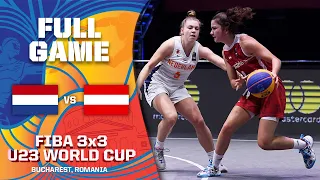 Netherlands v Austria | Women | Full Game | FIBA 3x3 U23 World Cup 2022