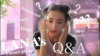 [Q&A with LANA] my brand, company, diet, 222, future etc.