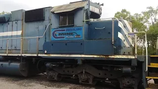 Truing a Wheel on the Locomotive that was Derailed