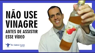 VINAGRE MAÇÃ ⚠ NÃO USE ANTES DE ASSISTIR ESSE VÍDEO! CONTRA-INDICAÇÕES | Dr. Gabriel Azzini