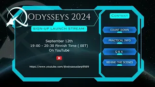 Odysseus 2024 Sign-Up Launch Stream