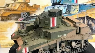 Building the 1/35  Academy M3 Stuart Honey tank