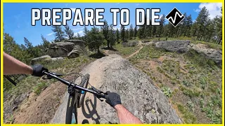 First Lap of the Year on one of my Favorite Local Trails! PREPARE TO DIE - #2 Canyon, Wenatchee, WA