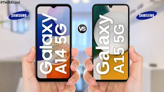 Samsung Galaxy A15 5g vs Samsung Galaxy A14 5g || Price | Full comparison