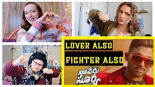 Lover Also Fighter Also REACTION!| Allu Arjun| Naa Peru Surya Naa  #alluarjun #loveralsofighteralso