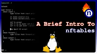 A Brief Intro to Firewalls with nftables