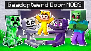 Ik Werd Geadopteerd Door MONSTER Familie In Minecraft!