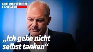 Olaf Scholz kennt den Spritpreis nicht | Die Richtigen Fragen