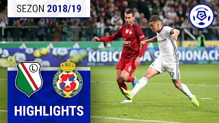 Legia Warszawa - Wisła Kraków 3:3 | SKRÓT | Ekstraklasa 2018/19 | 12. Kolejka