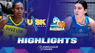 ZVVZ USK Praha v Perfumerias Avenida | Quarter-Finals Highlights | EuroLeague Women 2022-23