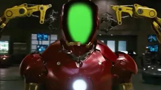 Green Screen Iron Man Mark III Suit Up with improved HUD requested by Alex AB Productions