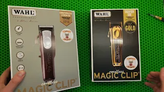 Wahl Magic Clip cordless GOLD - распаковка, обзор, разборка