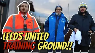 I Visit Leeds United Training Ground!! 🏭🎥📸✔️