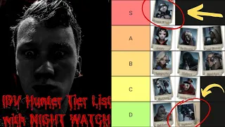 IDV: All Hunters RANKED! with NIGHT WATCH (Identity V Season 25 Hunter Tier List)