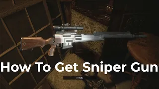 Resident Evil 8 Village - How To Get Sniper Gun