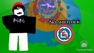 No shiftlock Challenge in tower of hell [ROBLOX]